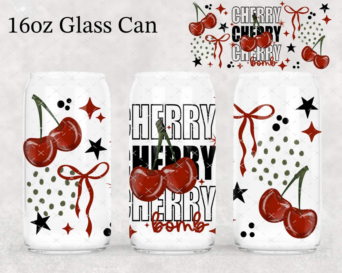 Cherry Bomb UV Cup Wrap