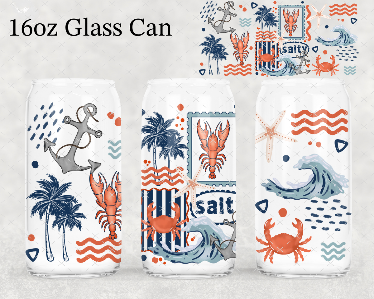 Salty Crab & Lobster UV Cup Wrap