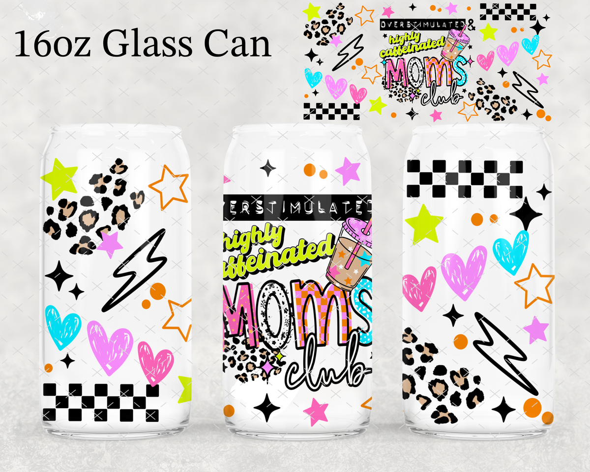 Highly Caffeinated Moms Club UV Cup Wrap
