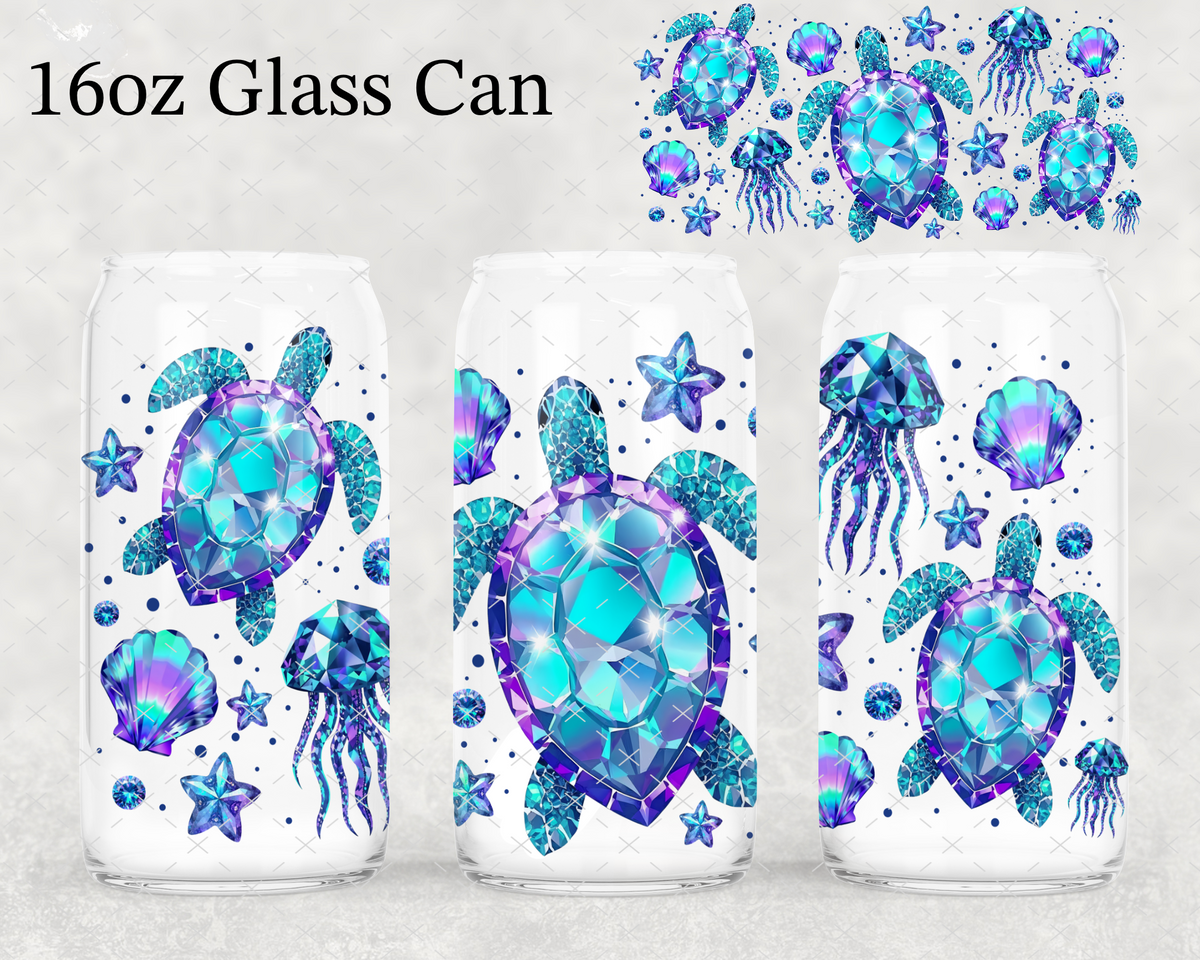 MTO Sea Turtles UV Cup Wrap