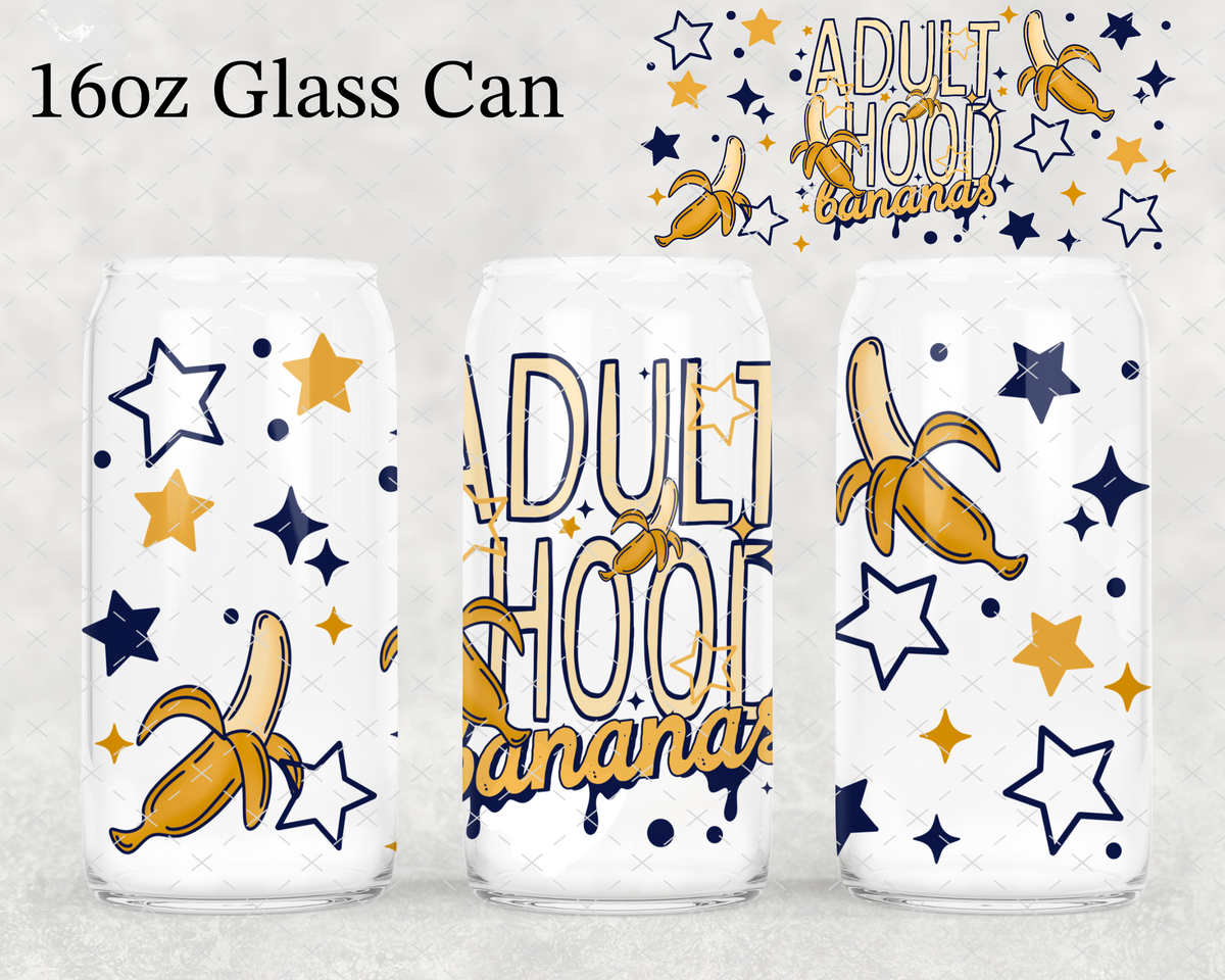 Adulthood Is Bananas UV Cup Wrap