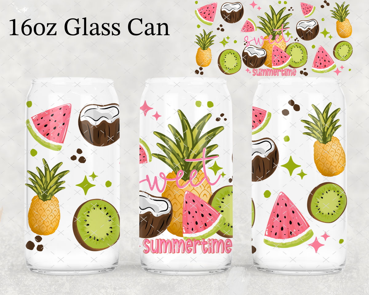 Sweet Summertime Fruits UV Cup Wrap