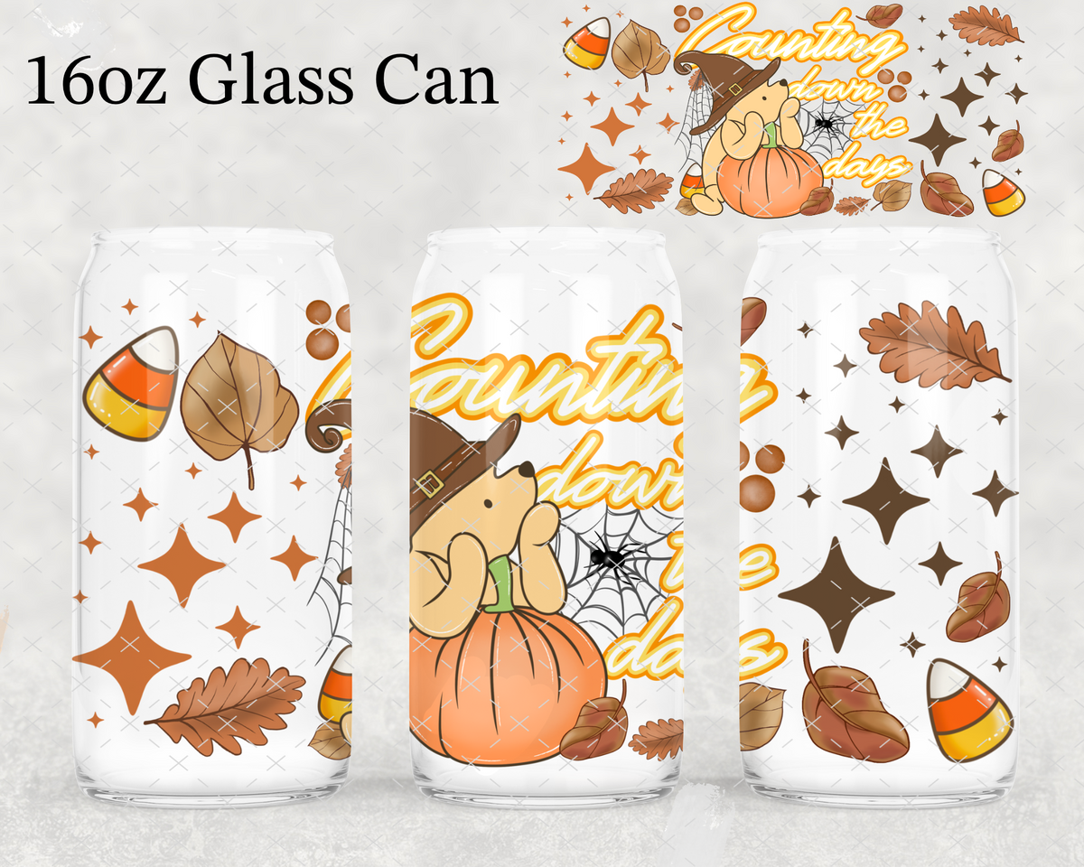 Counting Down Silly Bear UV Cup Wrap