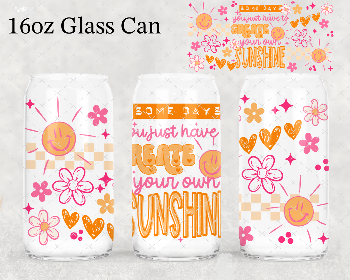 Create Your Own Sunshine UV Cup Wrap