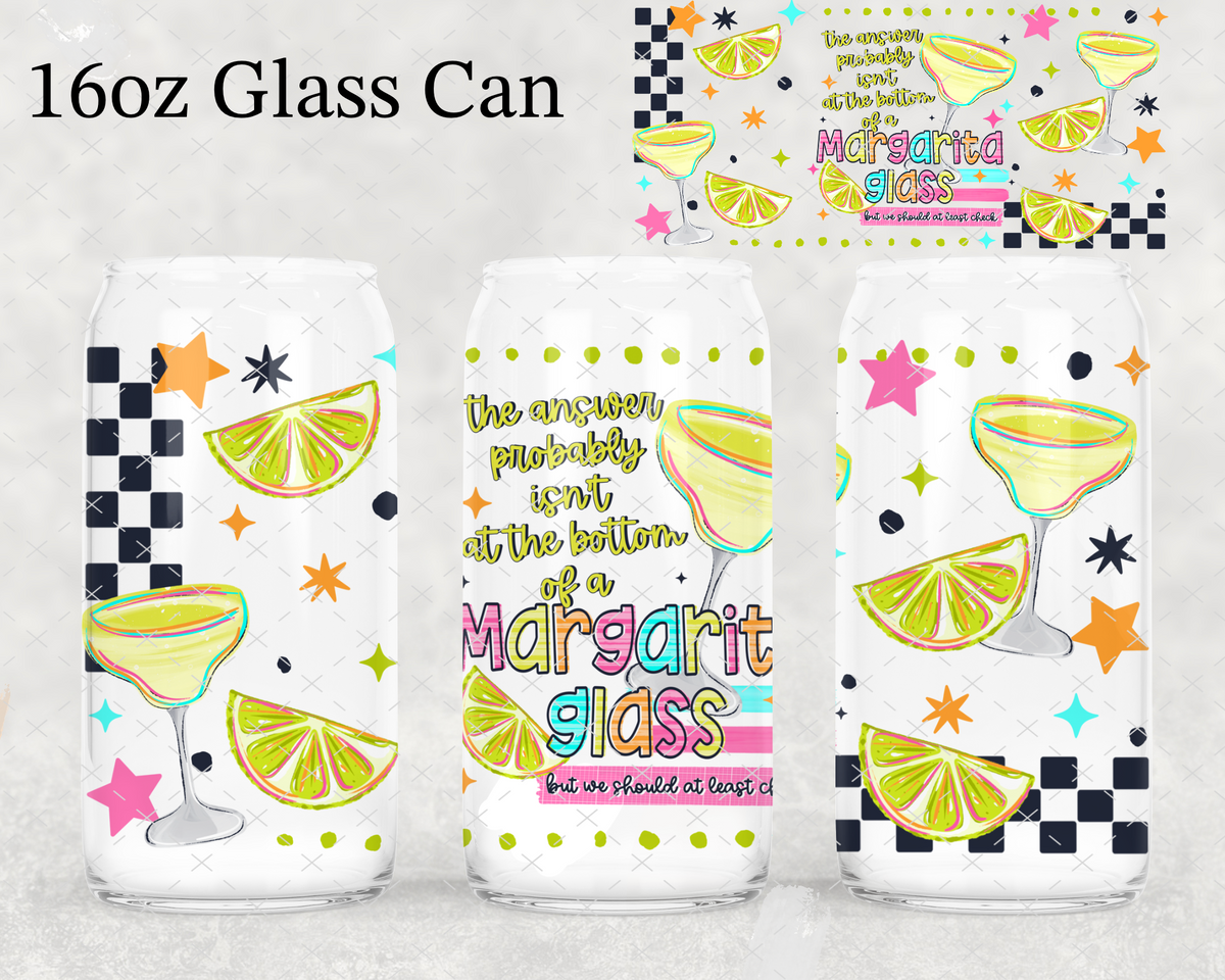 Margarita Glass UV Cup Wrap