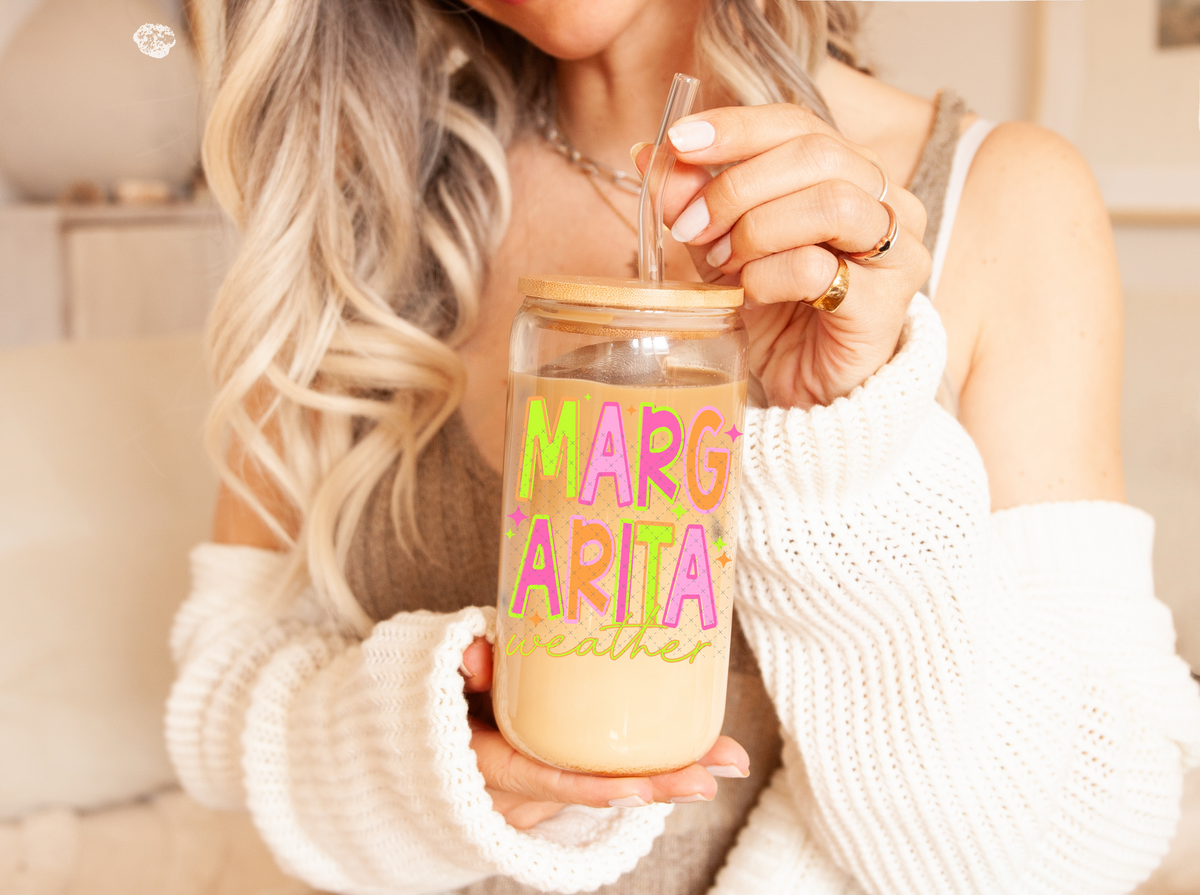 Margarita Weather UV Decal