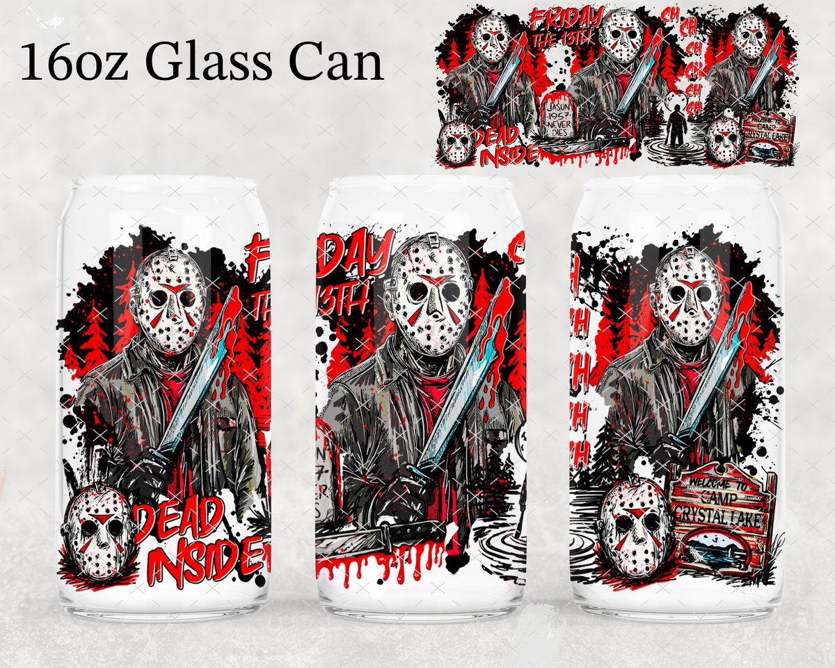 Dead Inside Jason UV Cup Wrap