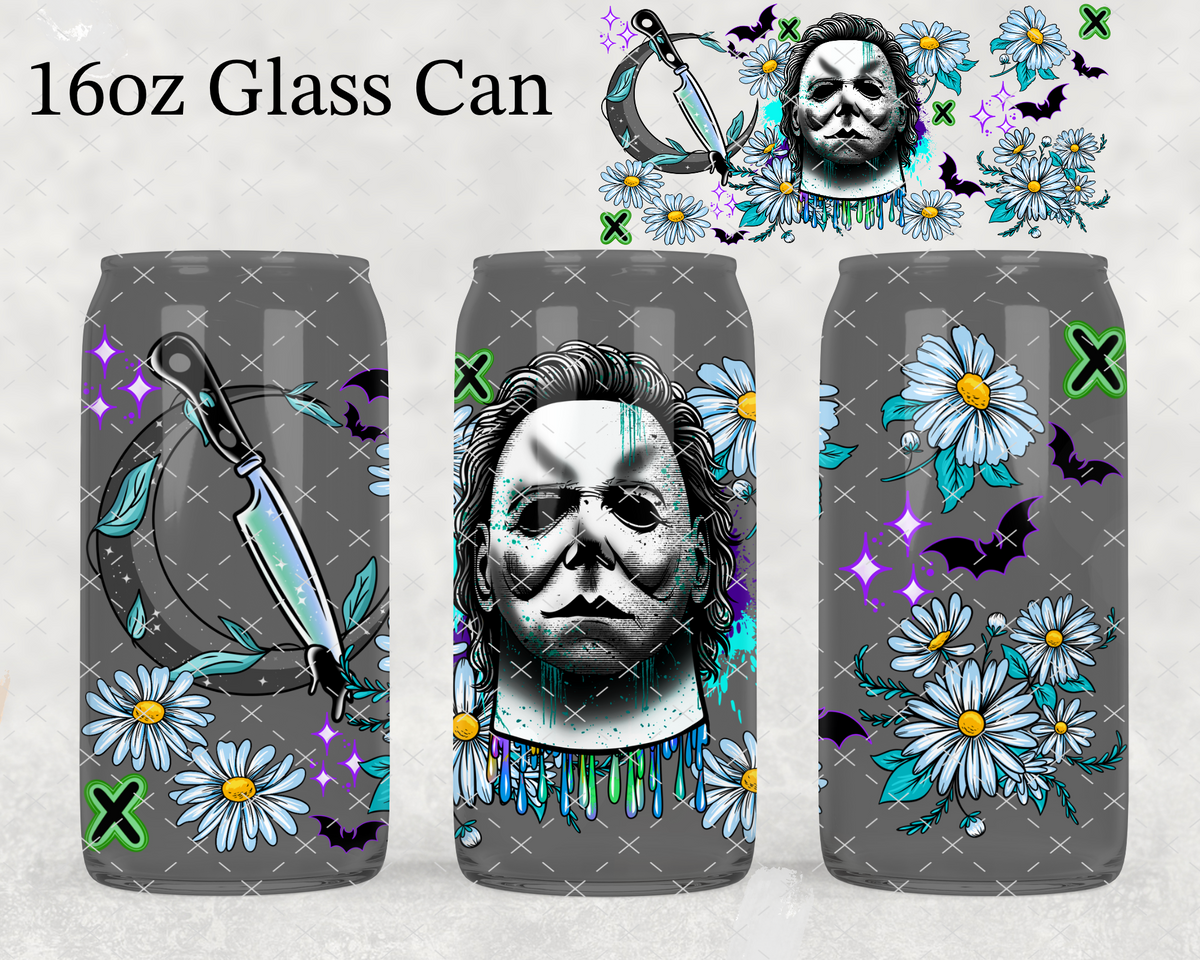Floral Michael UV Cup Wrap
