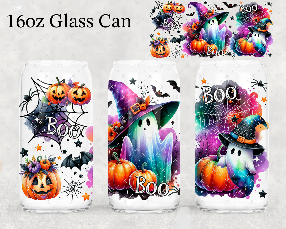 Boo Witch Ghostie UV Cup Wrap