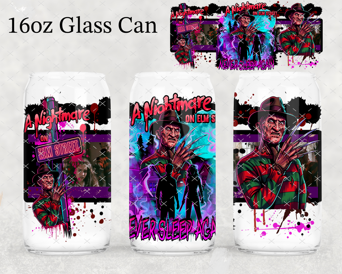Nightmare Fred UV Cup Wrap