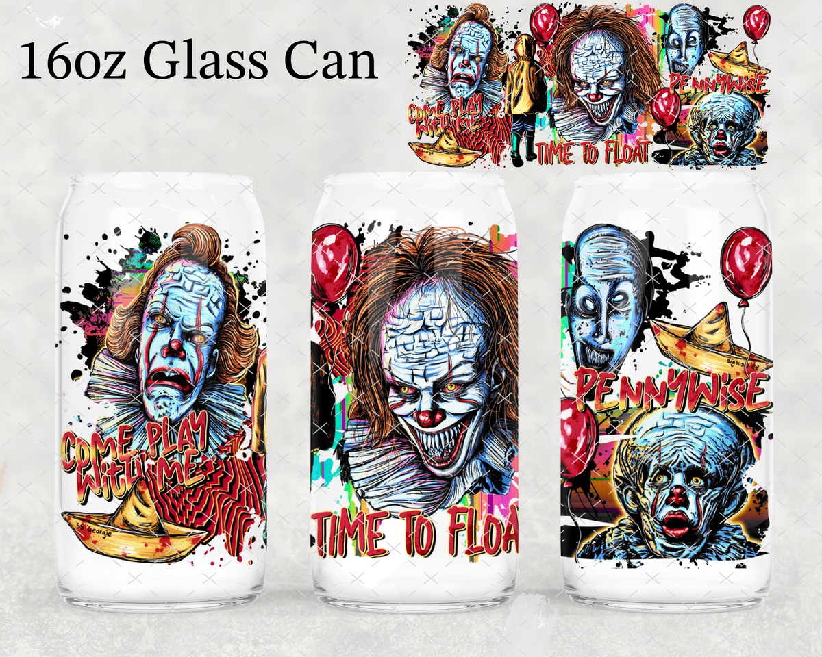 Creepy Penny UV Cup Wrap
