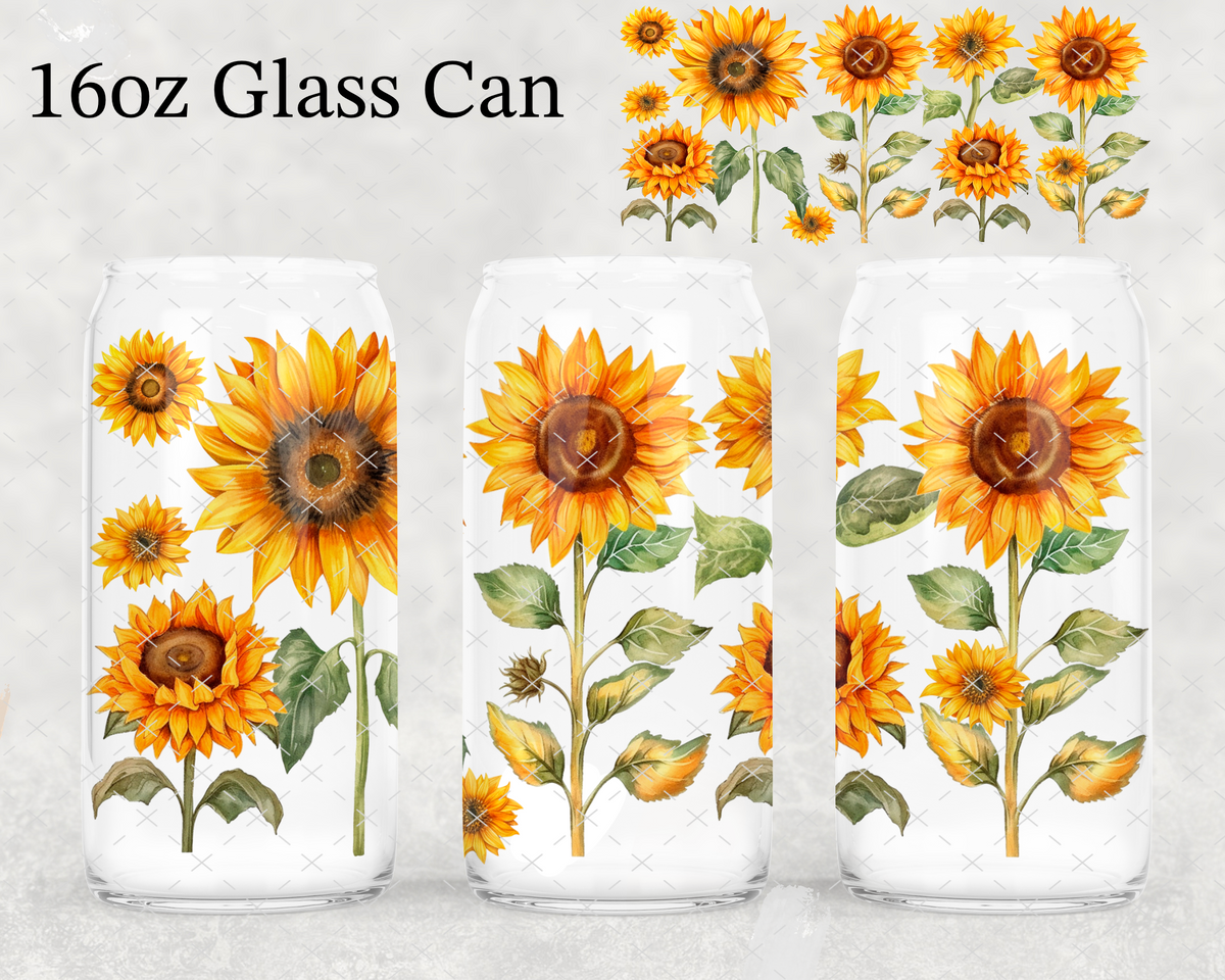 Sunflowers UV Cup Wrap