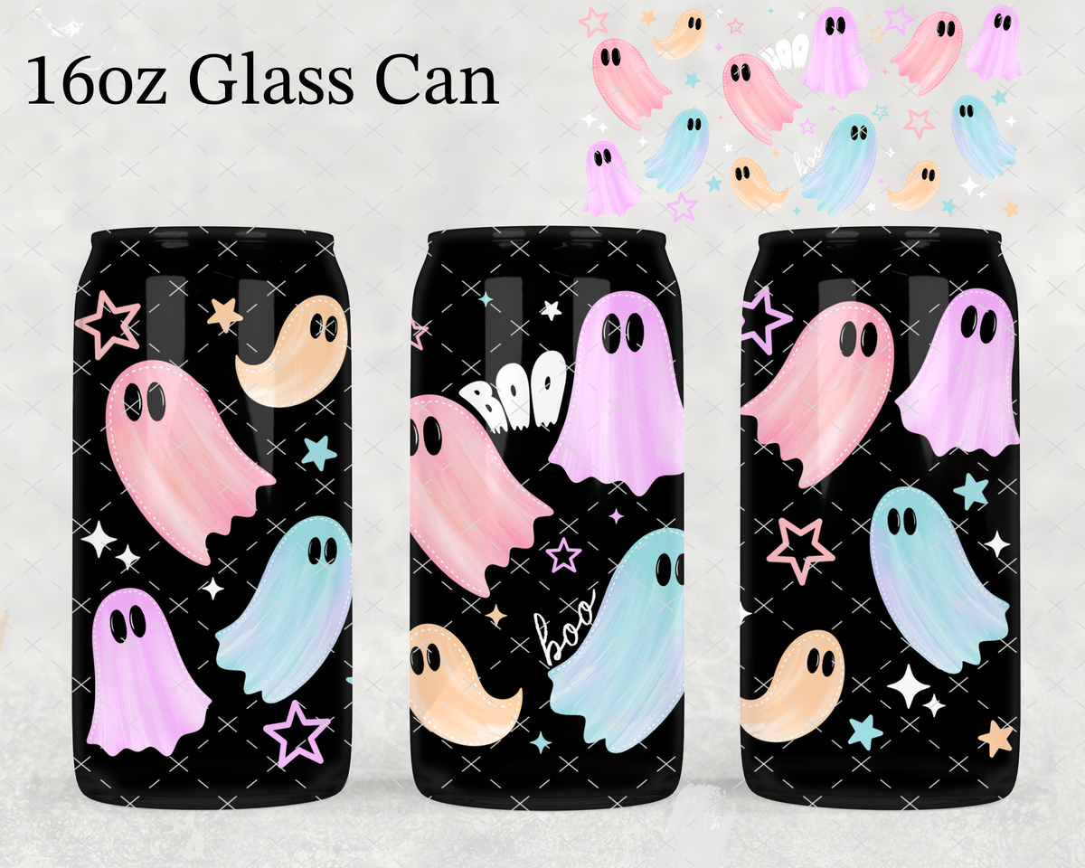 Ghostie Boo Pastel UV Cup Wrap