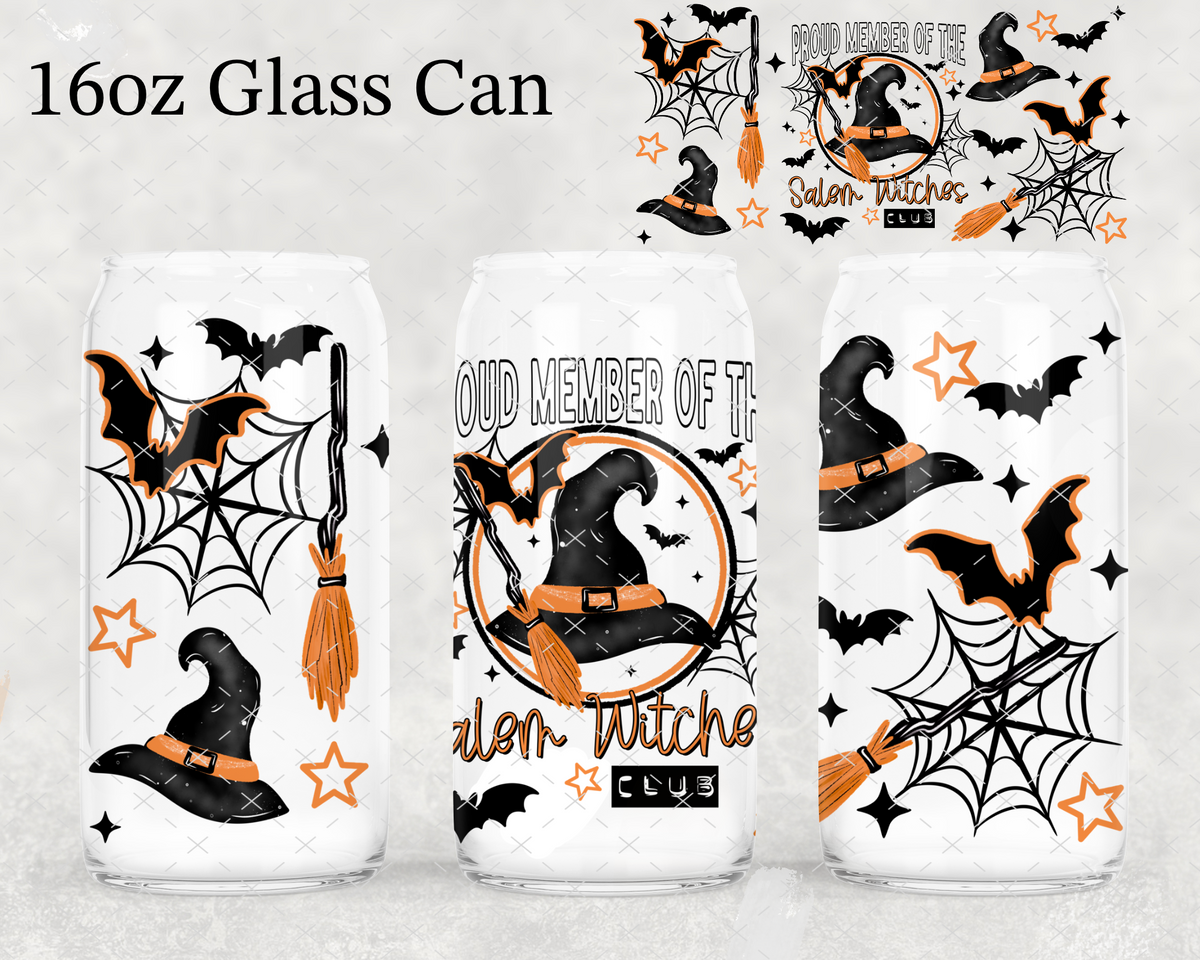 Proud Member Salem Witches Club UV Cup Wrap