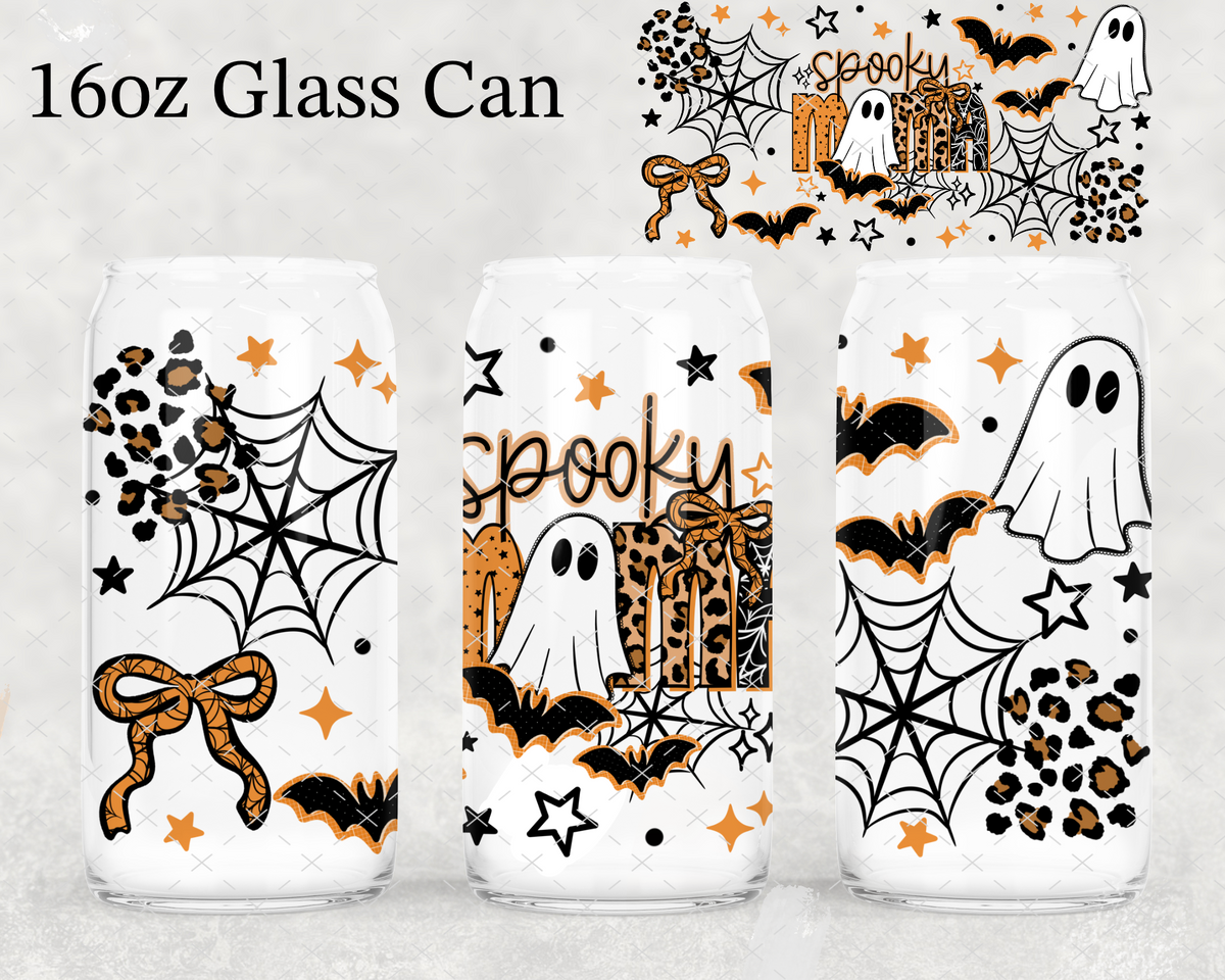 Spooky Mama UV Cup Wrap