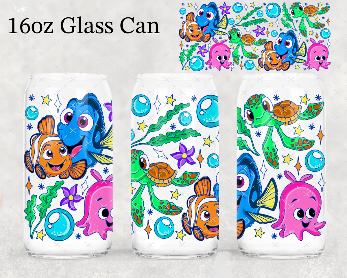Fish Friends UV Cup Wrap
