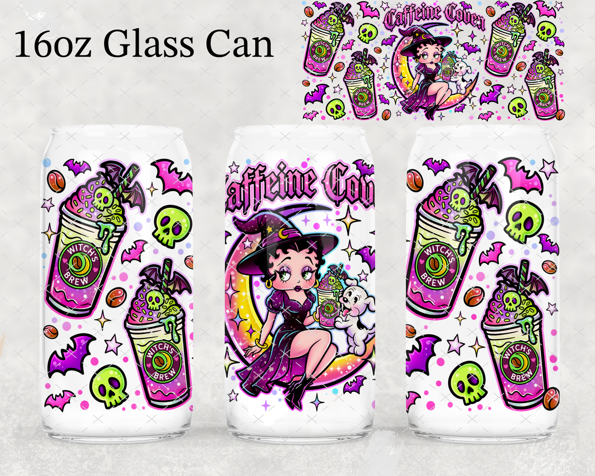 Caffeine Coven Betty UV Cup Wrap