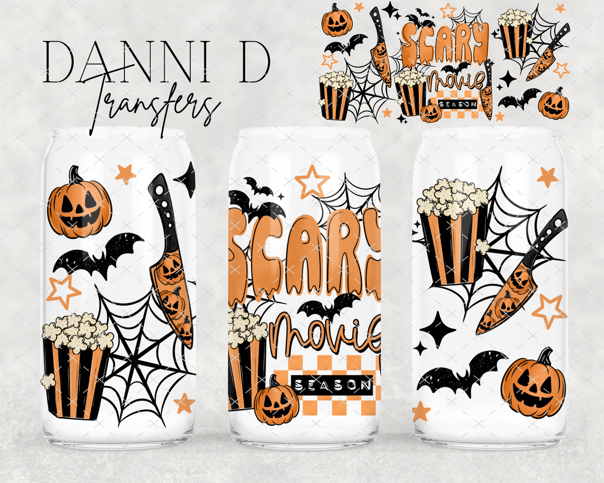 Scary Movie Season UV Cup Wrap