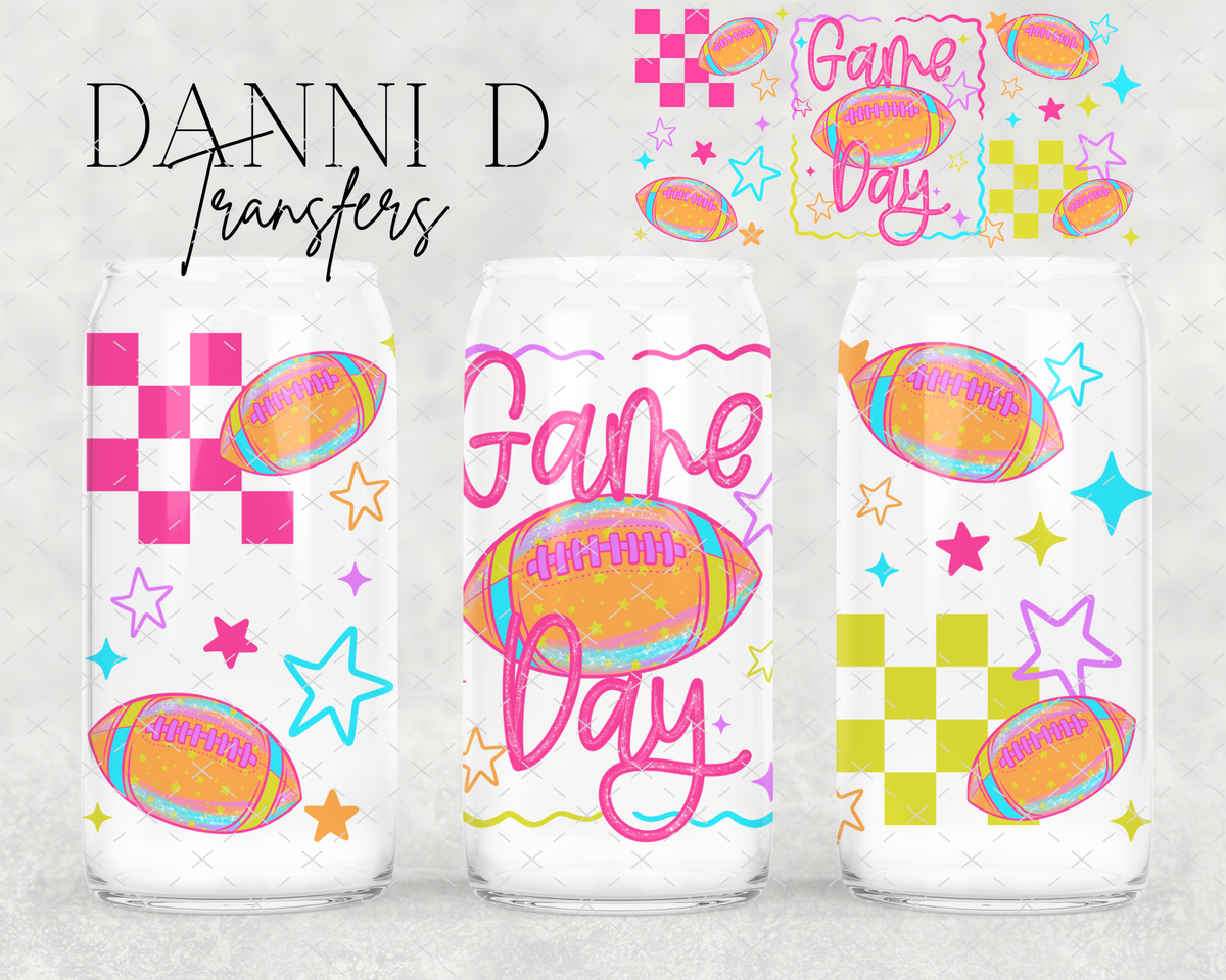 Bright Gameday Football UV Cup Wrap