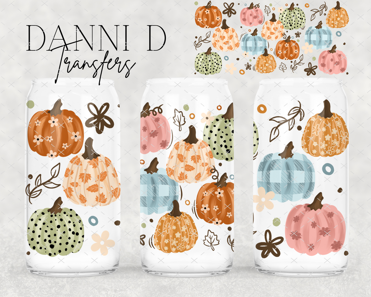 Pumpkin Patterned UV Cup Wrap
