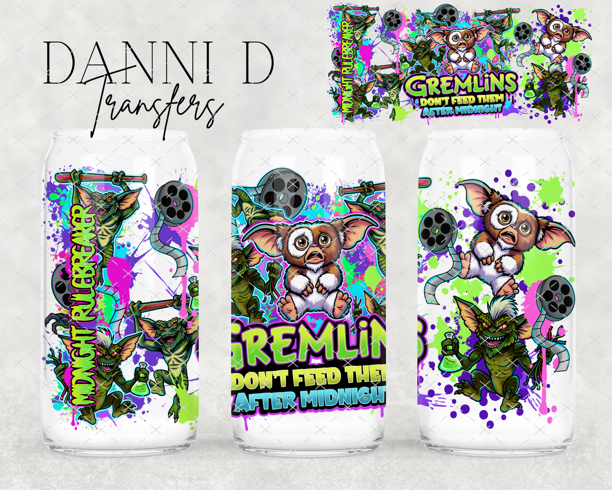 Neon Gremlins UV Cup Wrap