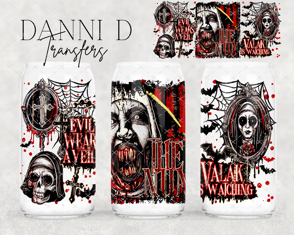 Nun Horror UV Cup Wrap
