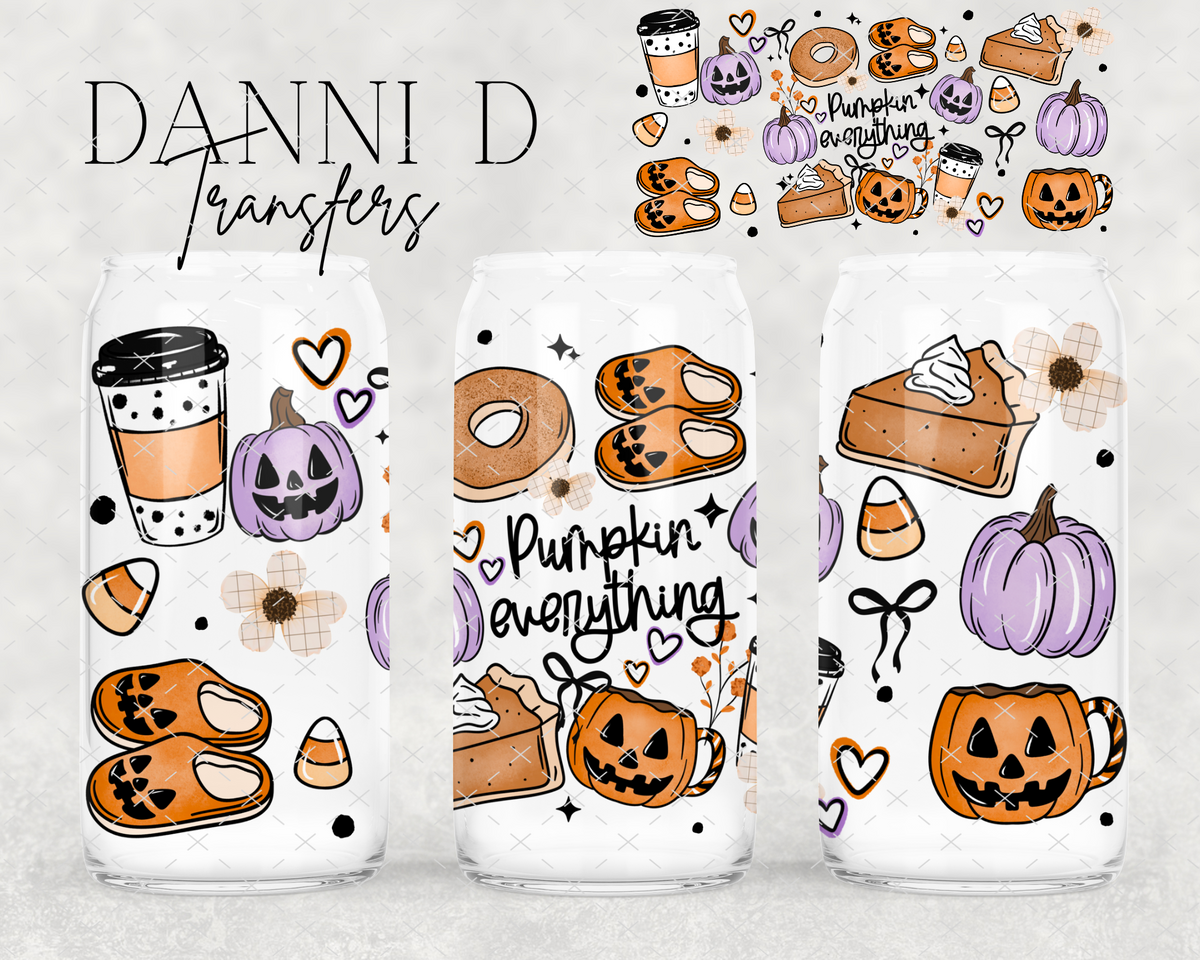 Pumpkin Everything UV Cup Wrap