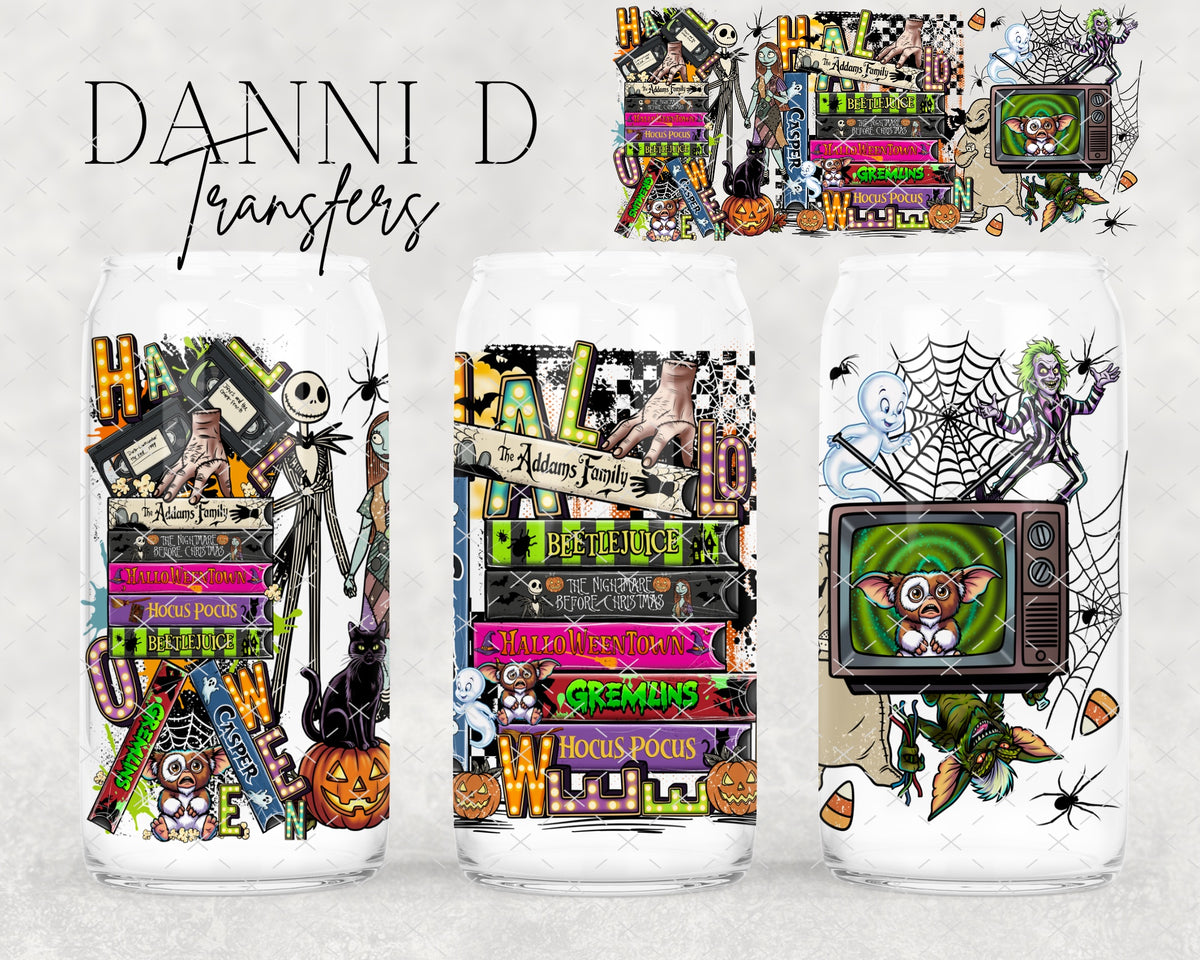 Halloween Movies UV Cup Wrap