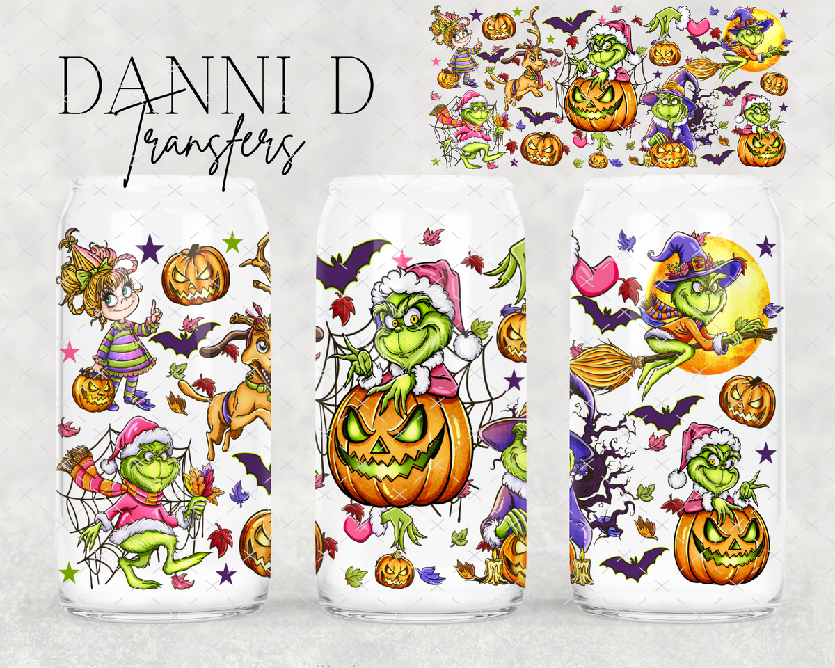 Gman Pumpkin UV Cup Wrap