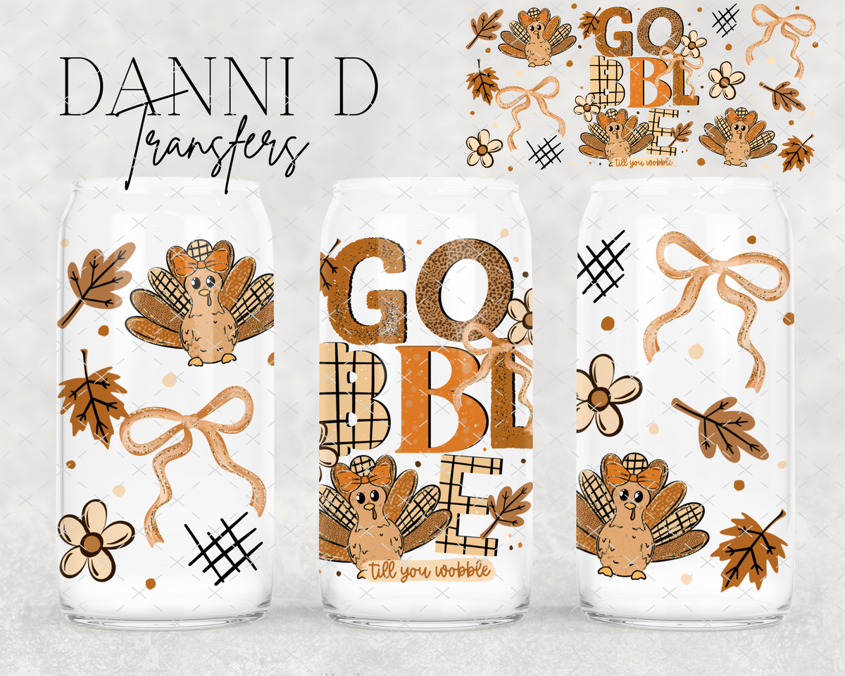Gobble Till You Wobble UV Cup Wrap
