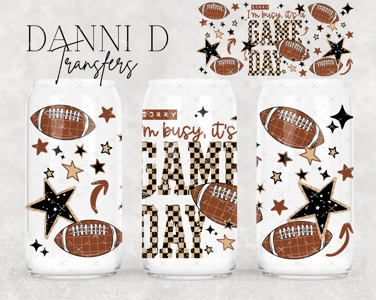 I'm Busy It's Game Day UV Cup Wrap