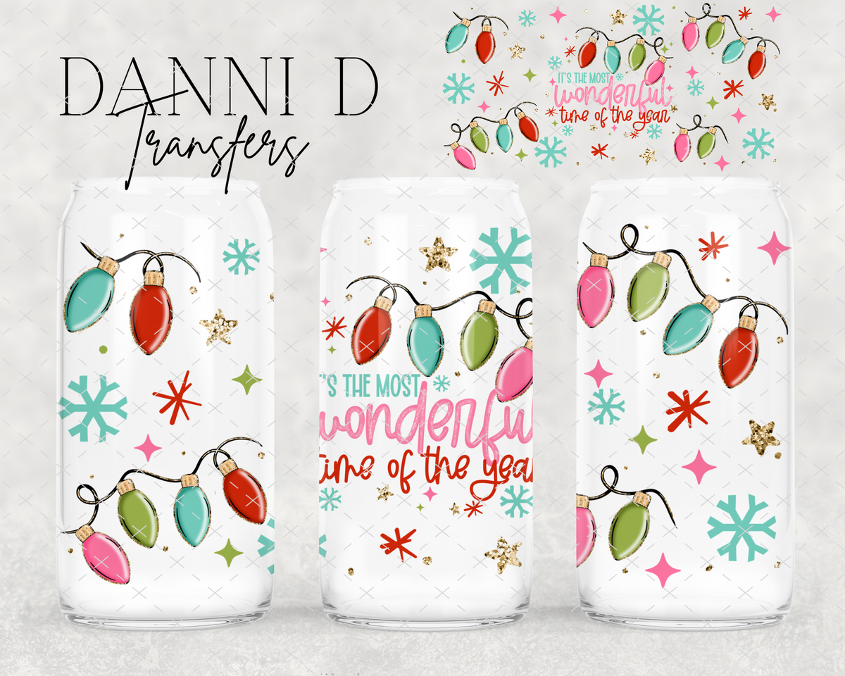Wonderful Time Of Year Lights UV Cup Wrap