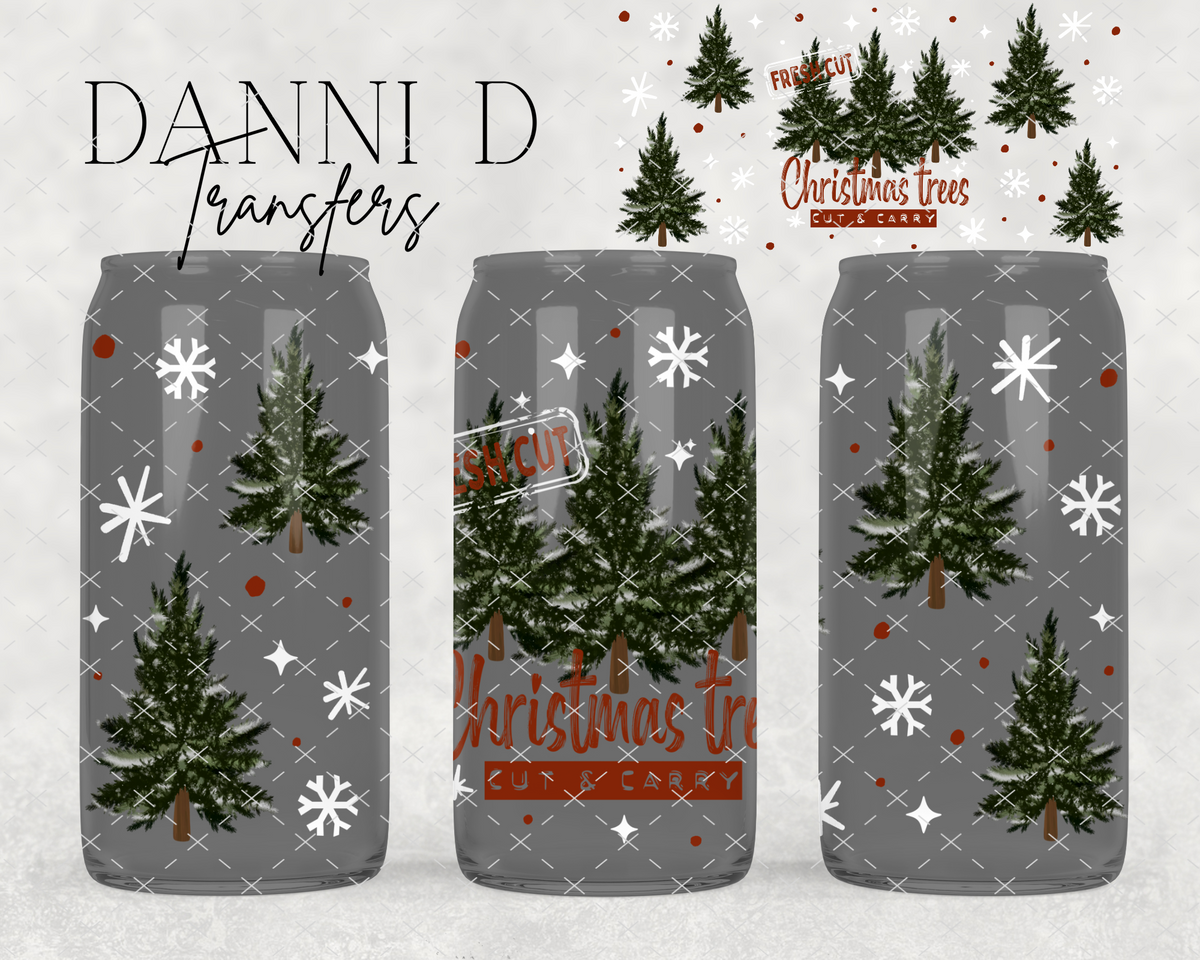 Fresh Cut Christmas Trees UV Cup Wrap