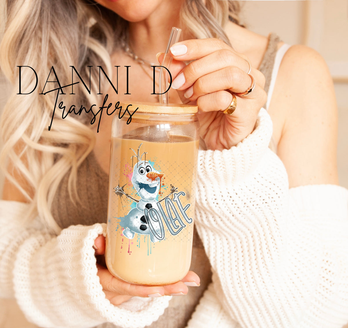 Frozen Snowman UV Decal