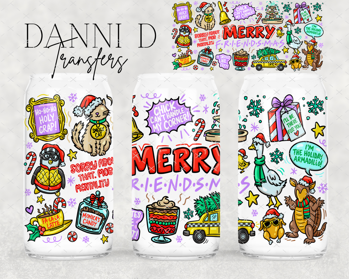 Merry Friendsmas UV Cup Wrap