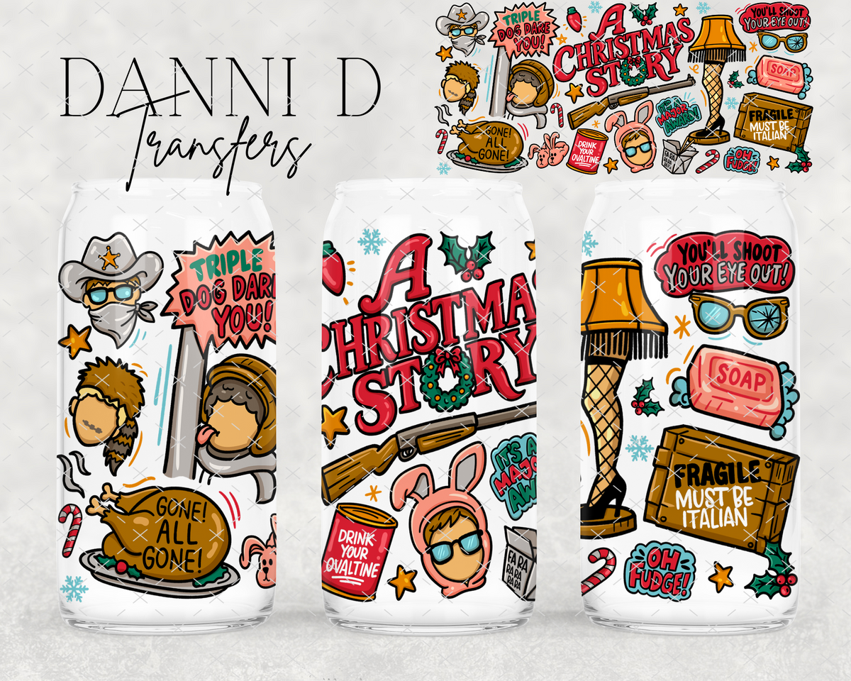 MTO Christmas Story UV Cup Wrap