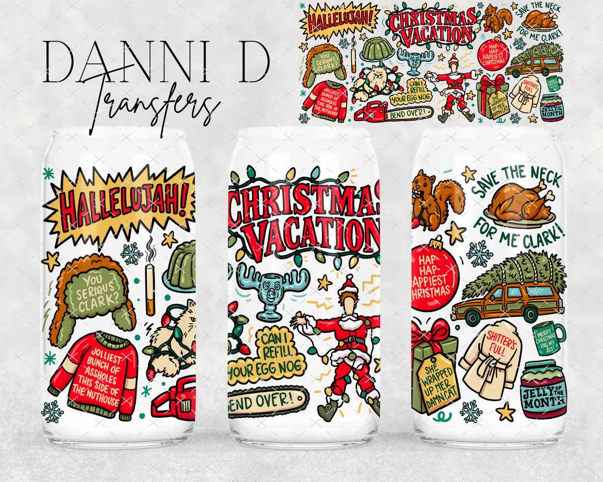 MTO Christmas Vaca UV Cup Wrap