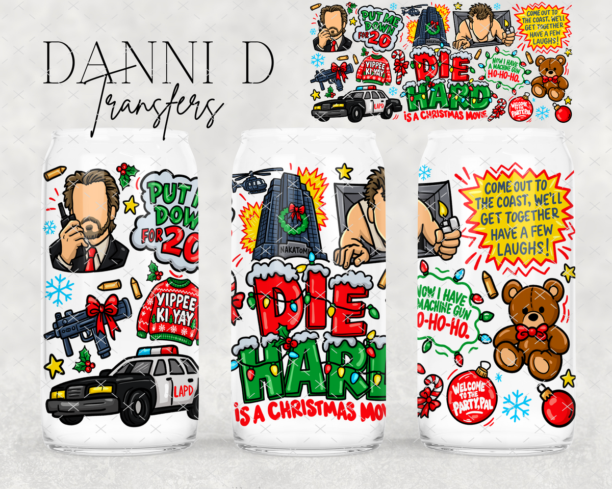 Die Hard UV Cup Wrap