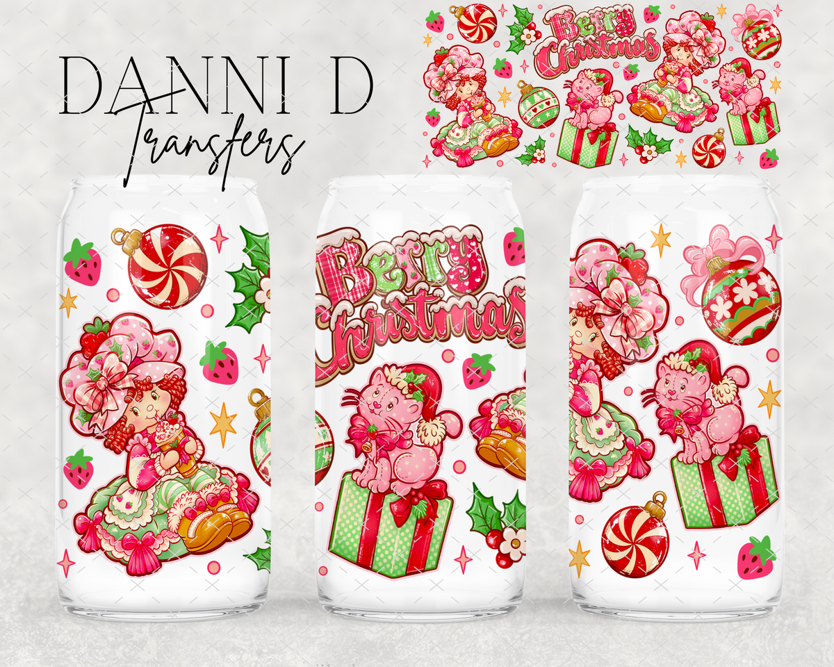 Berry Christmas UV Cup Wrap