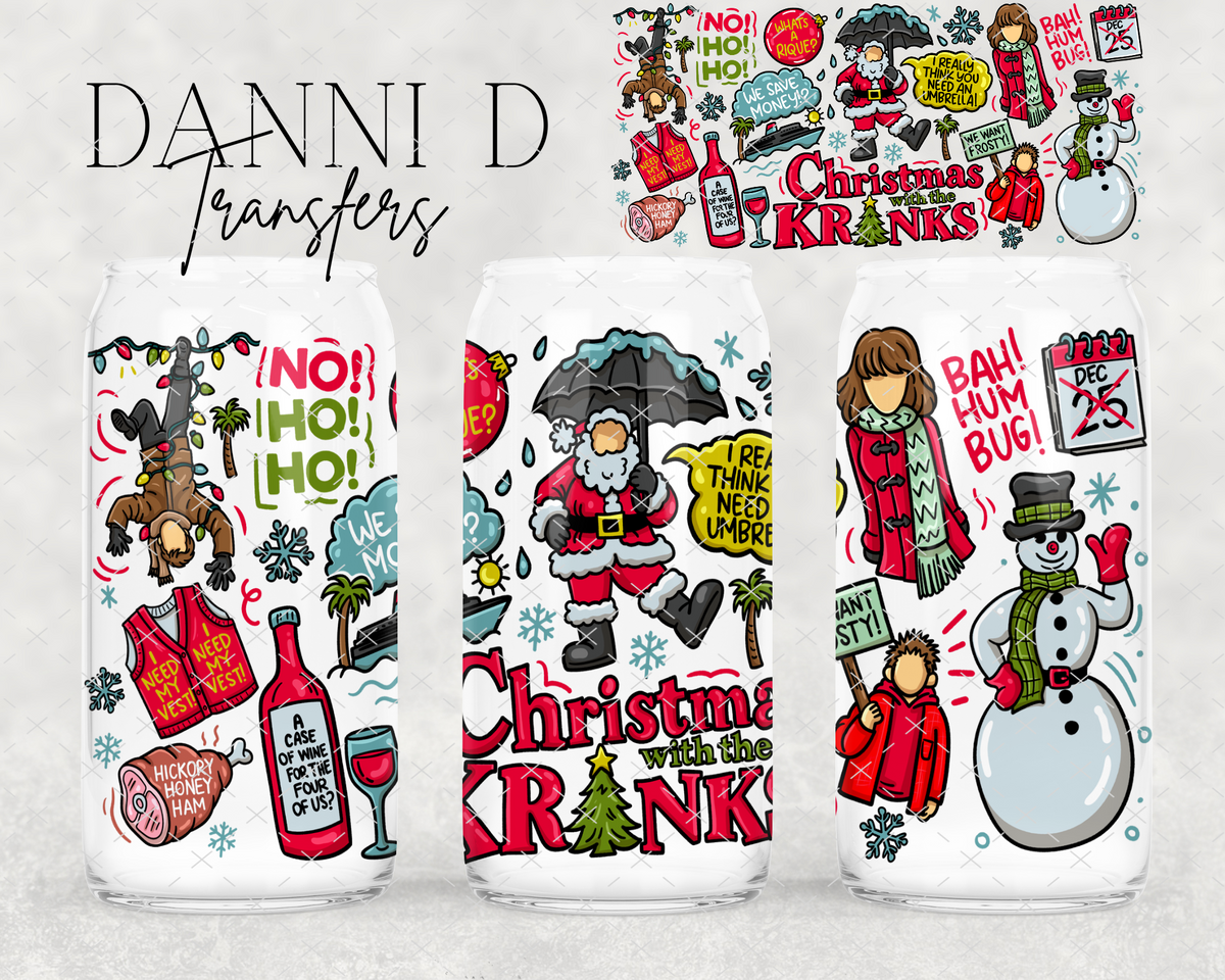 Kranks Christmas UV Cup Wrap