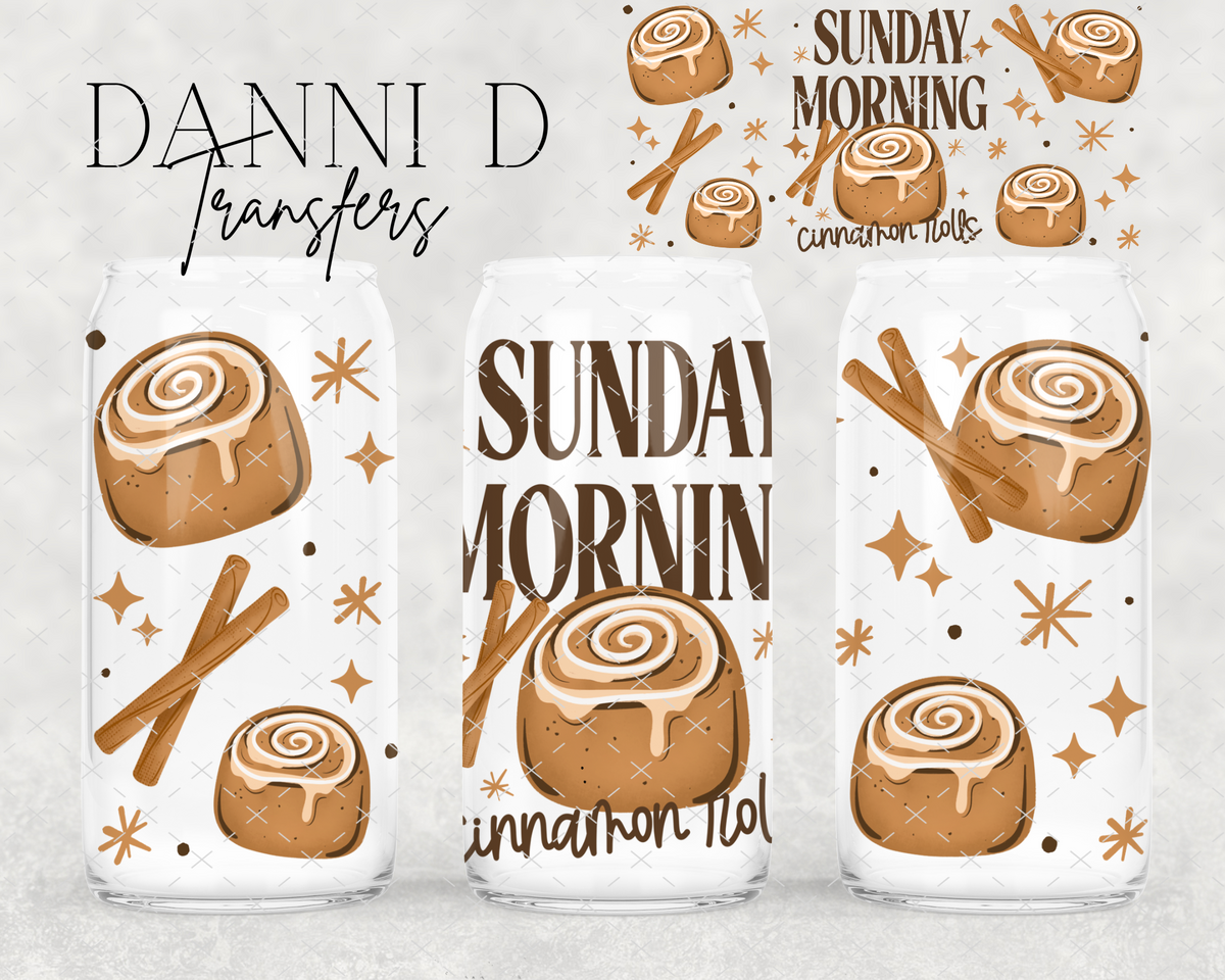 Sunday Cinnamon Rolls UV Cup Wrap