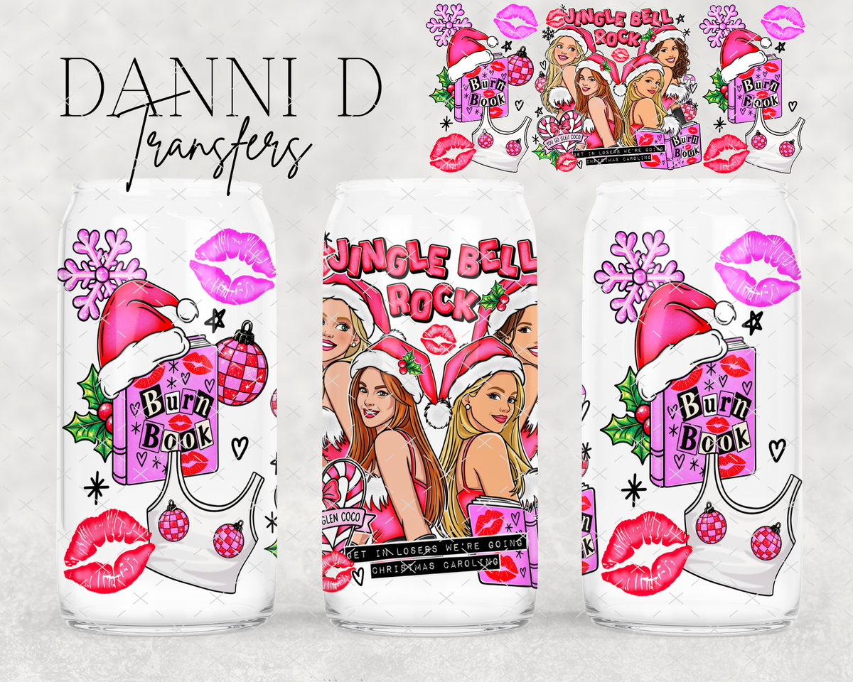 Mean Jingle Bell Rock UV Cup Wrap