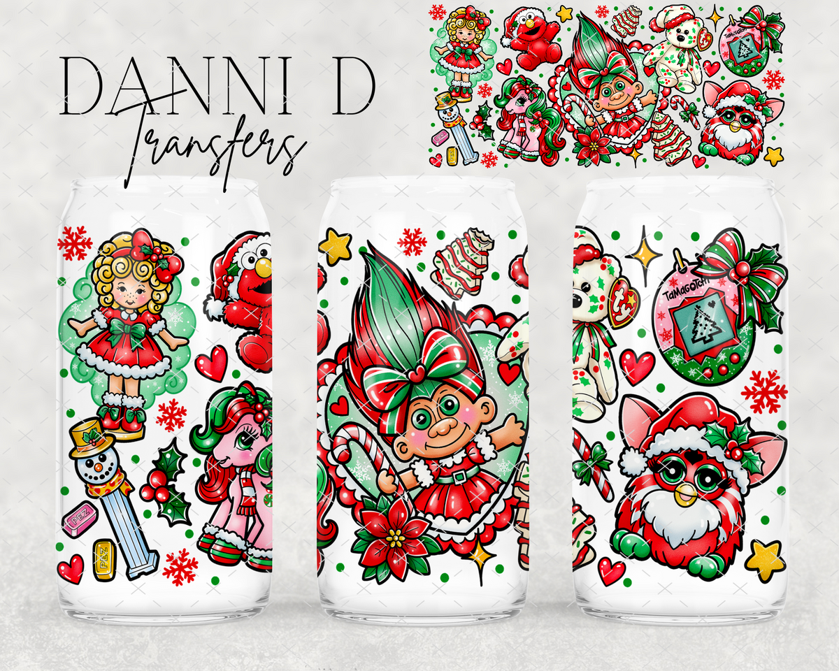 90's Christmas UV Cup Wrap