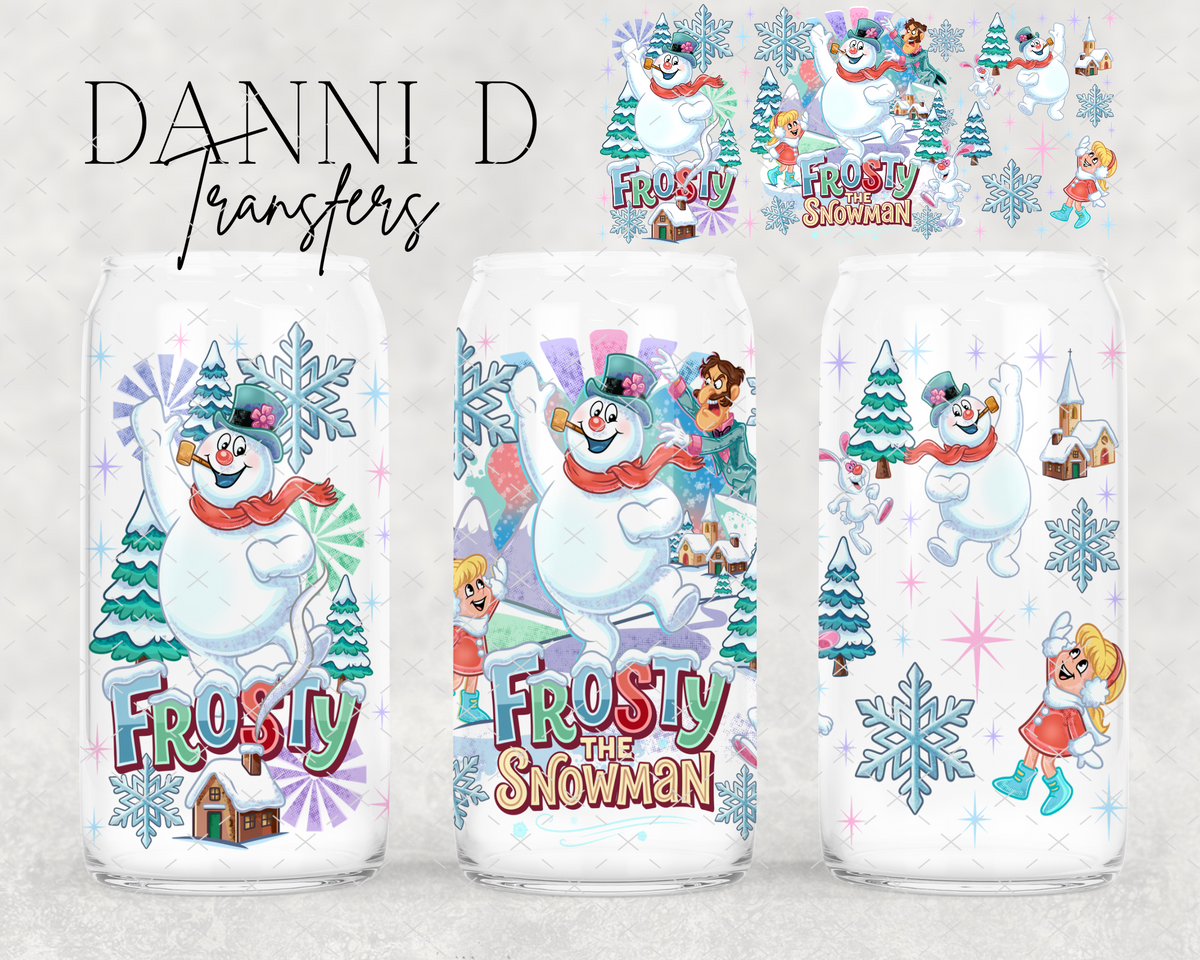 Frost Snowman UV Cup Wrap