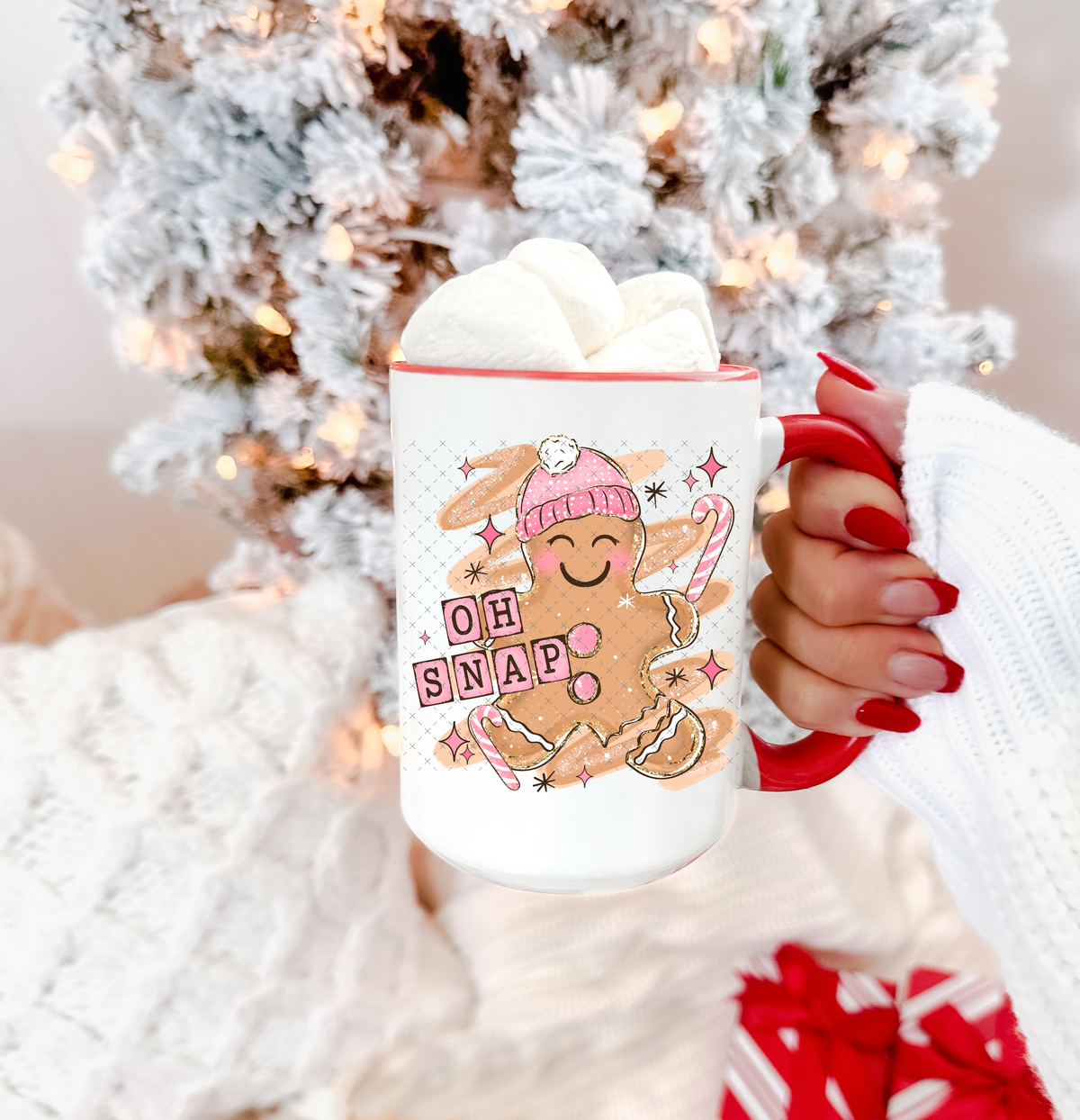 Oh Snap Gingerbread UV Decal