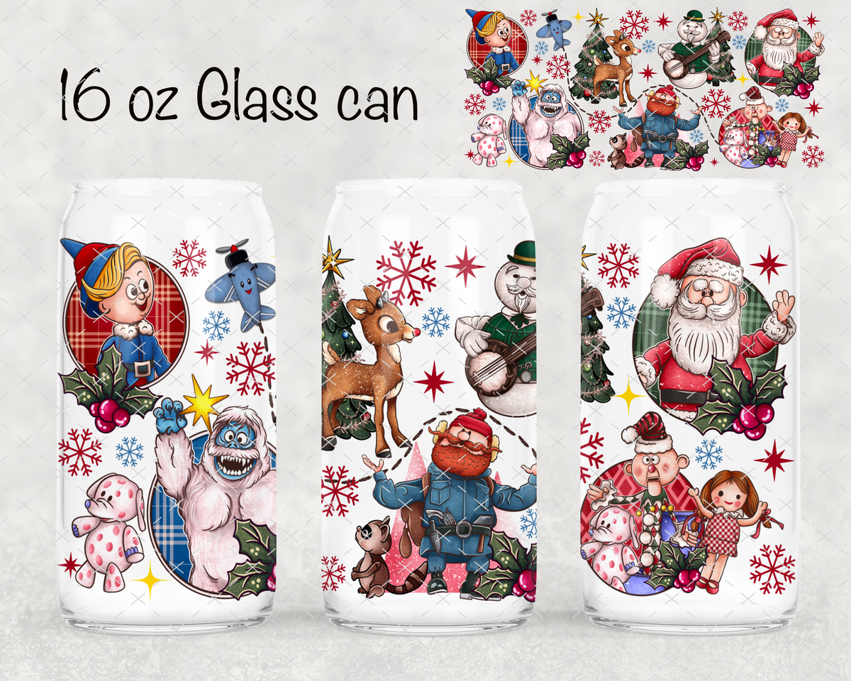 Christmas UV Cup Wrap