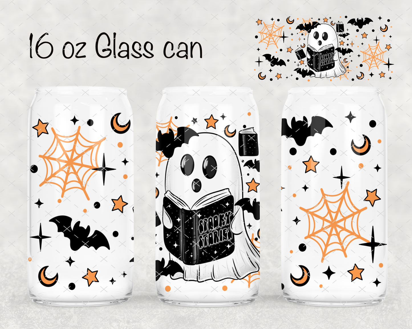 Spooky Stories UV Cup Wrap