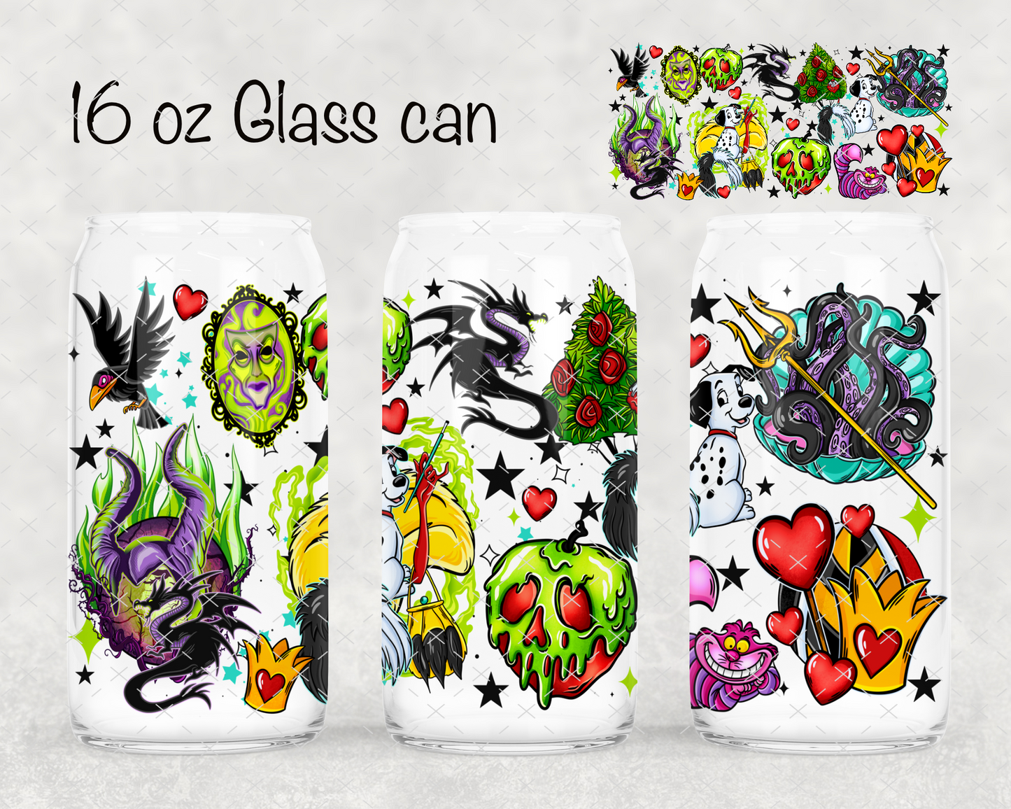 Villains Mashup UV Cup Wrap