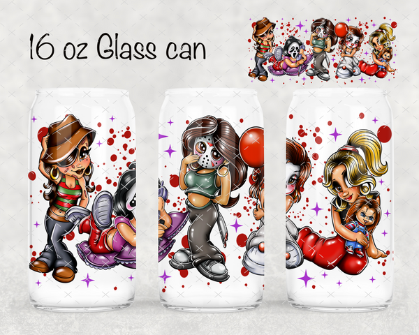 Horror Dolls UV Cup Wrap