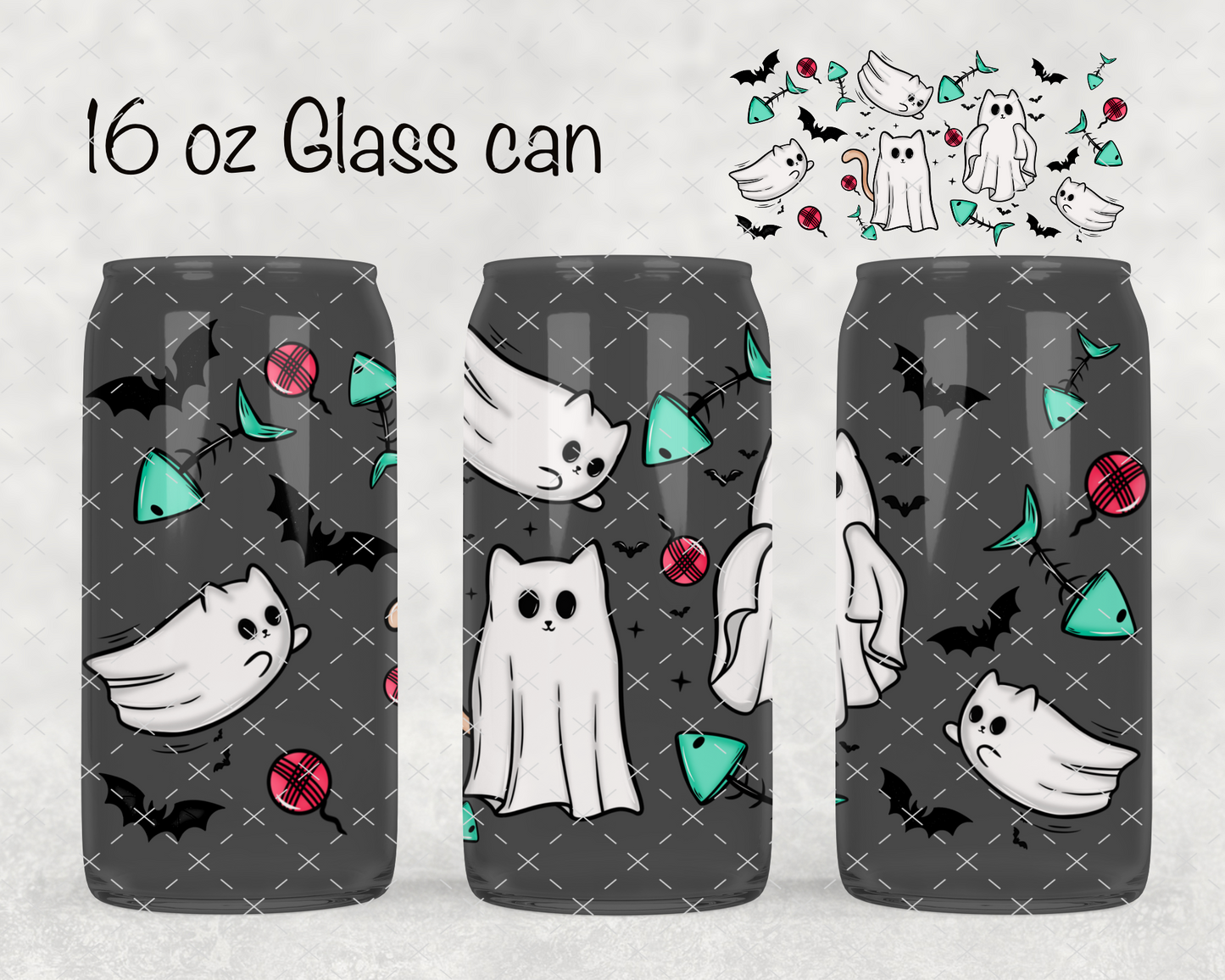 Cat Ghosties UV Cup Wrap